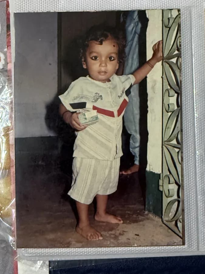 Childhood — a small town