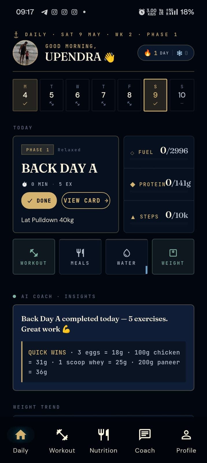Avya — your day, briefed