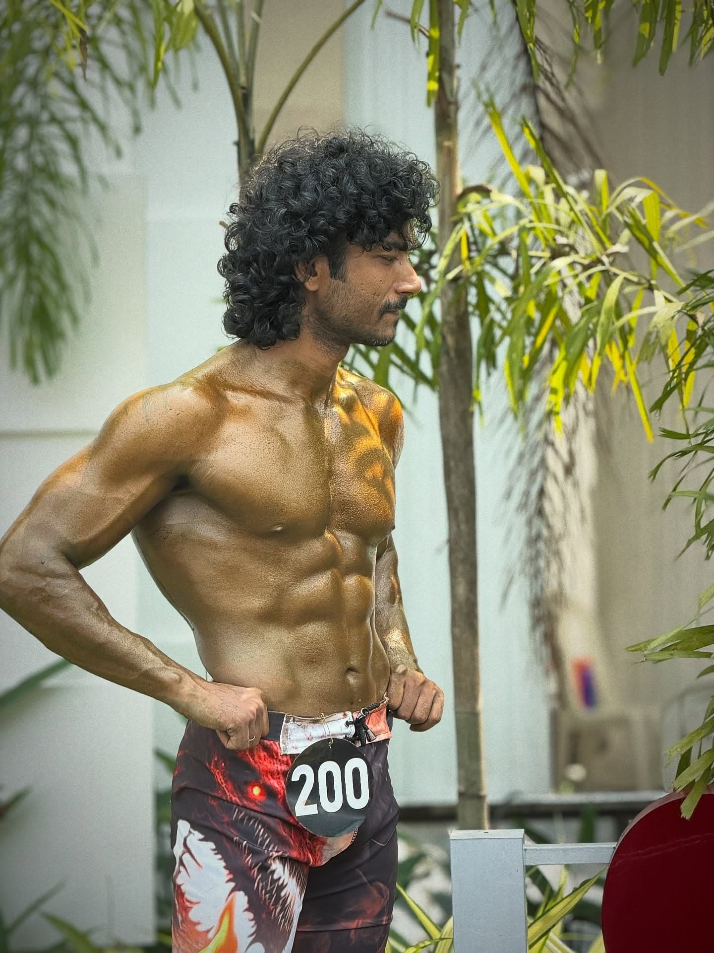 Upendra — natural physique, Mr Kerala 2026